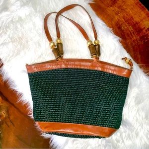 Carla Marchi Leather Boho Bag